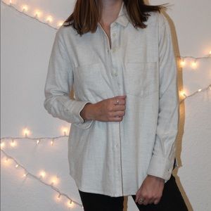 Madewell flannel with pockets